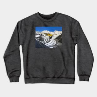 Flightseeing in Wrangell - St. Elias National Park Crewneck Sweatshirt